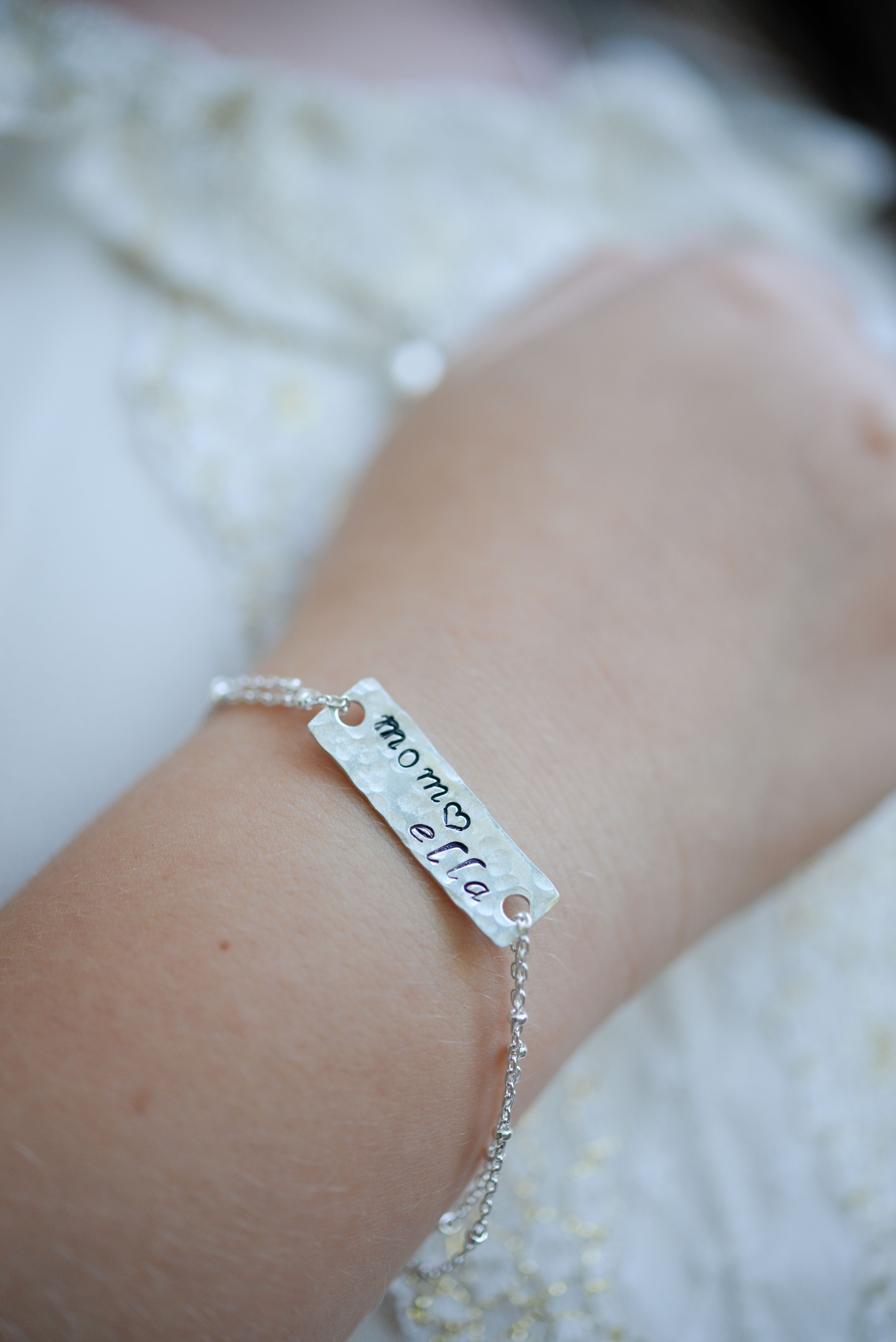 girls sterling silver bracelet